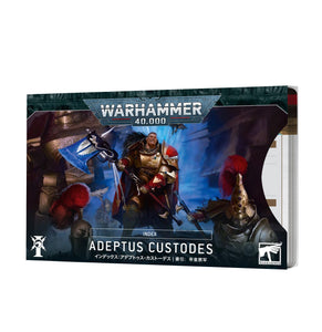 Warhammer 40K: Adeptus Custodes - Index Cards