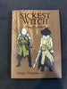 Book titled 'Sickest Witch Player's Guide' with illustrations of two characters on a brown background.