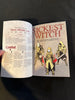 Open book showing 'Sickest Witch Player's Guide' with illustrations and text.