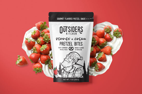 Outsiders Kitchen: Berries + Cream Pretzel Bites