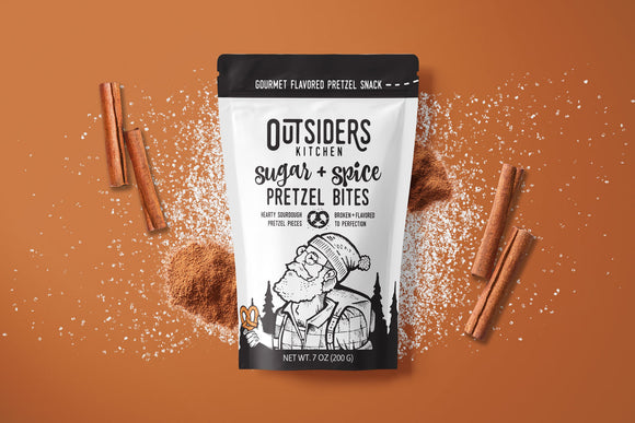 Outsiders Kitchen: Sugar + Spice Pretzel Bites