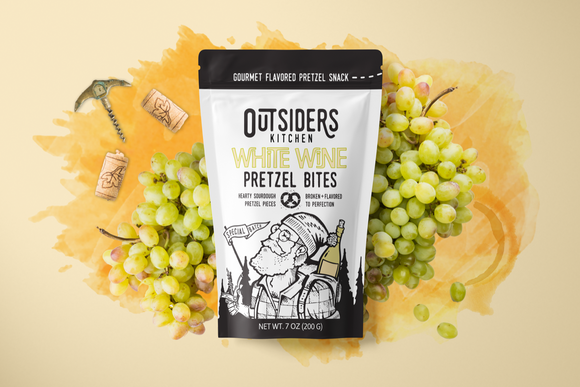 Outsiders Kitchen: White Wine Pretzels Bites