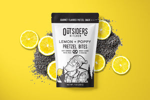 Outsiders Kitchen: Lemon + Poppy Pretzel Bites