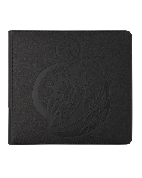 card codex zipster binder xl Dragon Shield | Stylish Black with Golden Logo pocket page Can fit 24 x 24 Dragon Shield: XL Card Codex