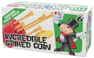 Marvin's Magic: Magic Made Easy: Incredible Spiked Coin Magic Trick