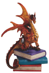 Red Dragon a Book Pile