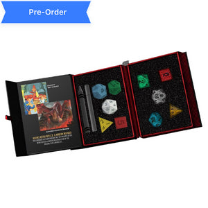 Fanroll D&D 50th Anniversary Dice: Holmes Retro Replica & Modern Inspired (5-set)