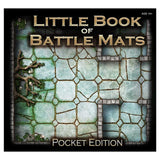 Cover of 'Little Book of Battle Mats Pocket Edition' with stone floor design and text.
