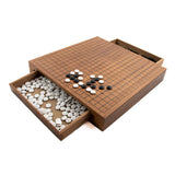 LPG Classics: Wooden Weiqi / Go Set - 30 cm Board with Drawers