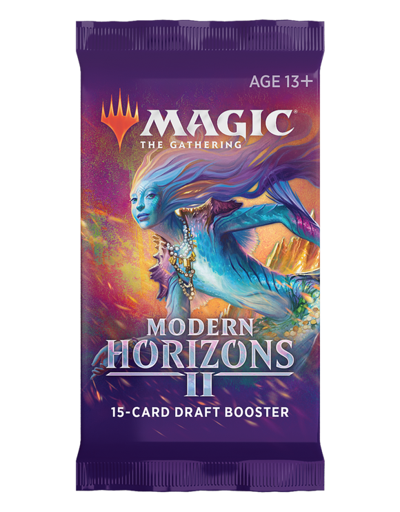 MAGIC: THE GATHERING Modern Horizons II booster pack on a white background