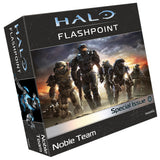 Halo Flashpoint game box with characters on a white background