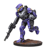 Halo Flashpoint Fireteam Wolf special issue packaging with figures on a black background