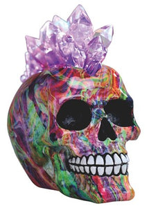 LED Rainbow Punk Skull