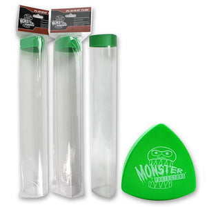 Monster Protectors Playmat Tube: Prism Green