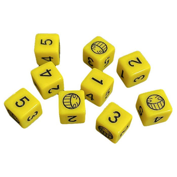 Cowboy Bebop TTRPG: Ed Smile Dice Set (9)