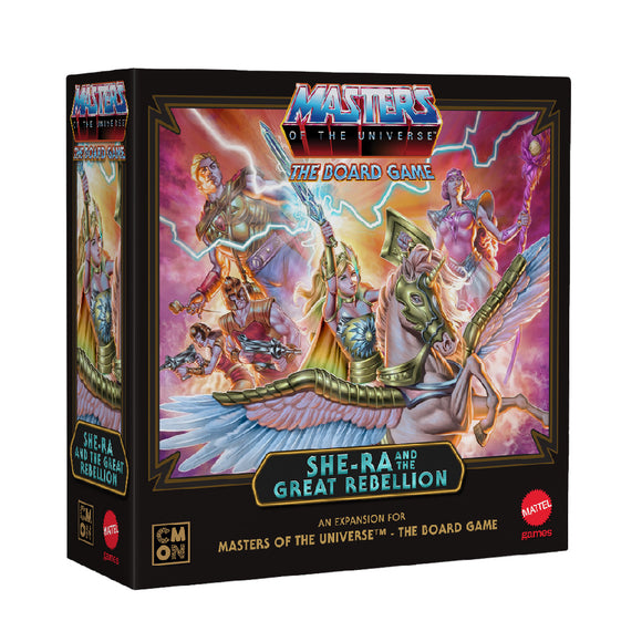 Box for 'She-Ra and the Great Rebellion' expansion of Masters of the Universe board game