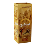 Onitama game box with martial arts design on a white background