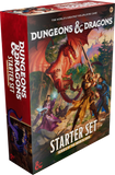 Dungeons & Dragons Starter Set packaging with characters and dragon illustration
