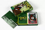 Poo the Card Game packaging with cards on a white background