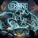 Album cover with 'Erune' branding and stylized figures in a fantasy setting.