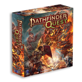 Pathfinder Quest board game box with fantasy artwork on a white background