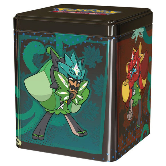 Pokemon-themed container with character designs on a white background