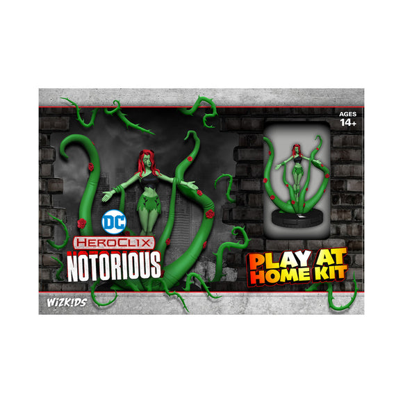 HeroClix: Poison Ivy - Notorious Play at Home Kit