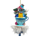 6.25" Holly Hats™ Alice & Friends Tea Party Hat Ornament
