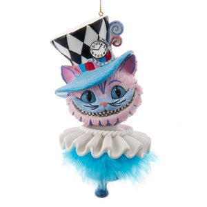6" Holly Hats™ Cheshire Cat Hat Ornament