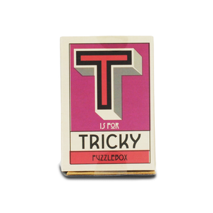 Matchbox Puzzle Box - T is for Tricky