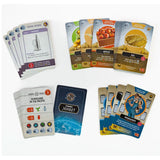 Collection of various cards on a white background