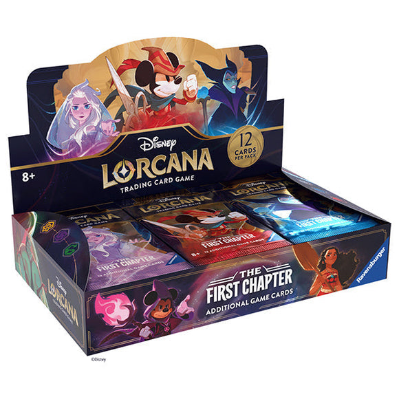 Disney Lorcana: The First Chapter Booster Display Box