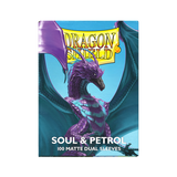 Dragon Shield Card Sleeves: Matte Dual Sleeves - Soul & Petrol (100)