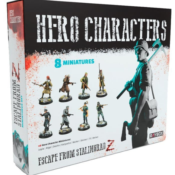 Escape From Stalingrad Z: Hero Characters