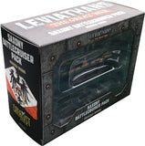 Game box for 'Leviathans: The Great War' Saxony Battlecruiser Pack with clear window