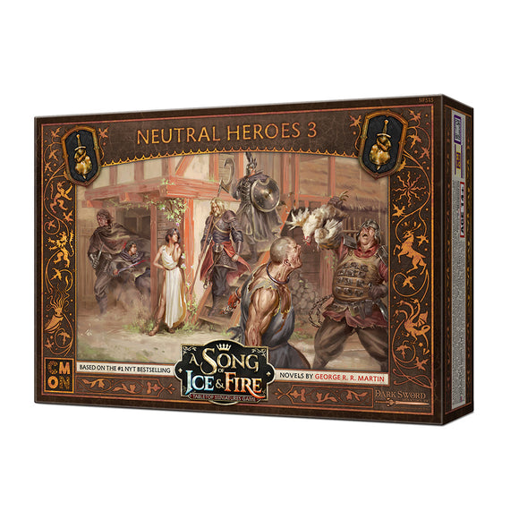 A Song of Ice & Fire: Neutral Heroes Box #3 Expansion