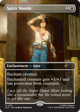 Card featuring a character with 'Spirit Mantle' text and graphics