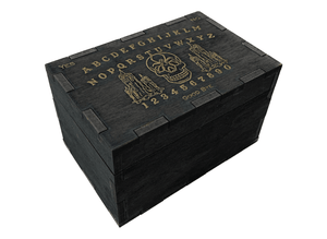 Spooky Spirit Board Wooden Trinket Box