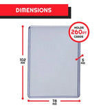 Evoretro: 3x4 260PT Topload Card Holders (10 count)