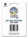 Sticker: Intelligence Stat Block Waterproof Die Cut