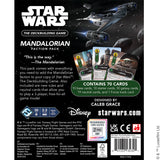 Star Wars The Deckbuilding Game Mandalorian Faction Pack packaging with cards and text.