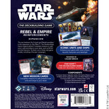 Star Wars The Deckbuilding Game expansion pack packaging with game cards and text.