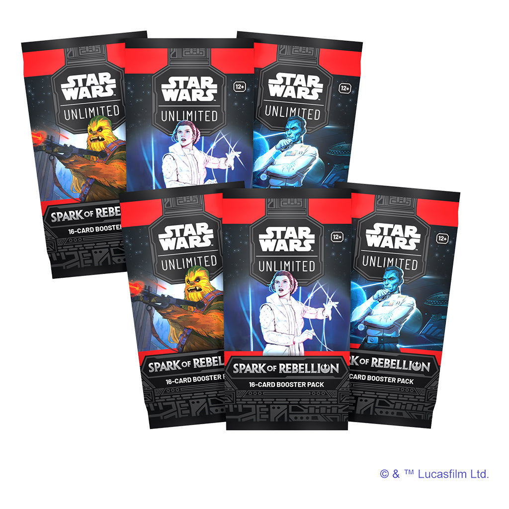 star wars unlimited spark of rebellion booster box Star Wars: Unlimited