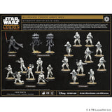 Star Wars Legion Blizzard Force Army Box with miniatures and packaging details.