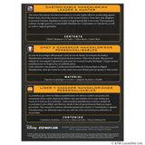 Back of a game expansion pack for 'Star Wars' featuring Mandalorian leaders and hunters.