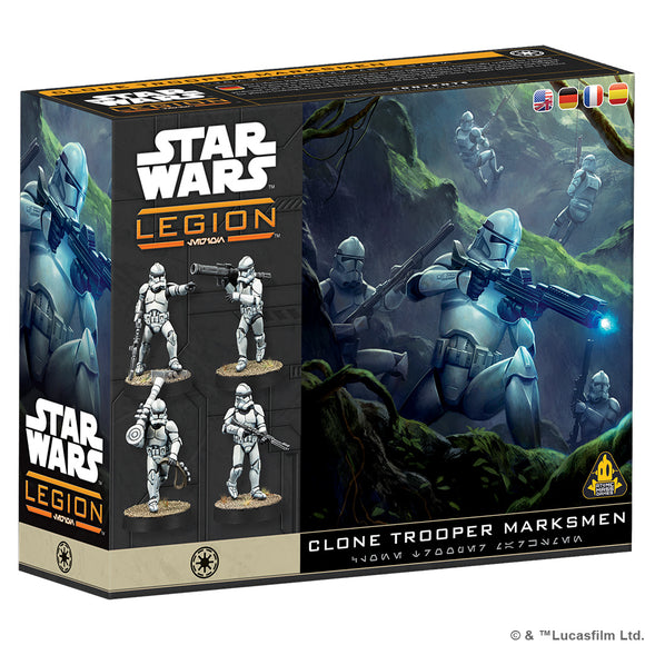 Star Wars Legion Clone Trooper Marksmen box set packaging