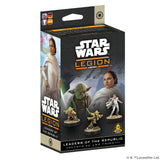 Star Wars Legion Leaders of the Republic toy figure box on a white background