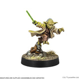 Yoda figurine from Star Wars on a white background