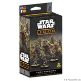 Star Wars Legion Ewok Warriors packaging on a white background