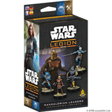Star Wars Legion Mandalorian Leaders figurine set packaging on a white background